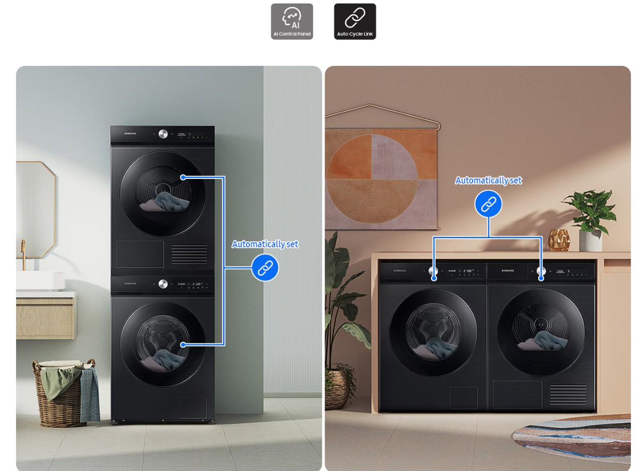 Lavadora Carga Frontal - Samsung - WF90F26ADSCO